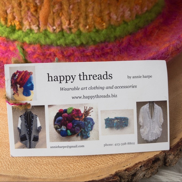 DR. SEUSS HAT Hand knit. Very Unique Wearable Art. - Picture 4 of 11